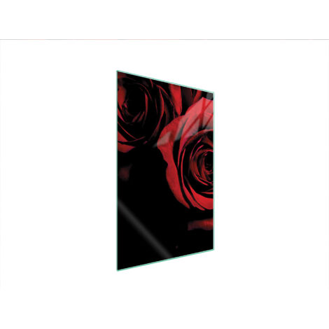 PLANCHE À DÉCOUPER EN VERRE 35x52 ROSE
