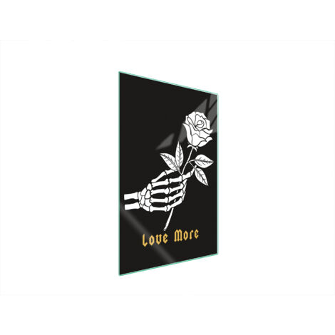 PLANCHE À DÉCOUPER EN VERRE 35x52 ROSE