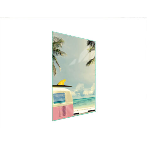 PLANCHE À DÉCOUPER EN VERRE 35x52 VACANCES