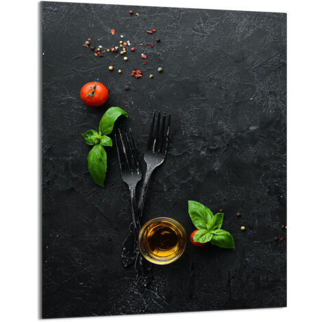PLANCHE À DÉCOUPER EN VERRE 40x52 Ardoise