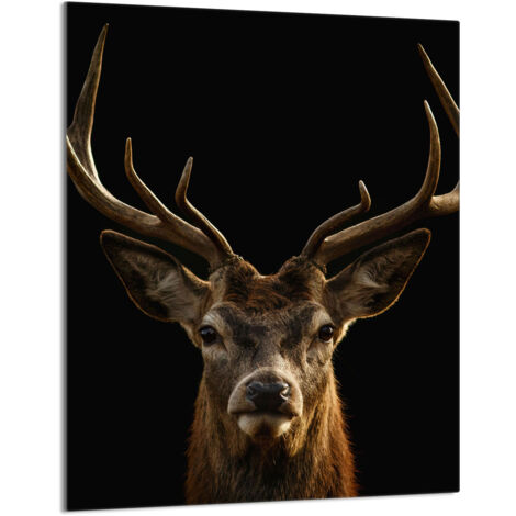 PLANCHE À DÉCOUPER EN VERRE 40x52 Cerf