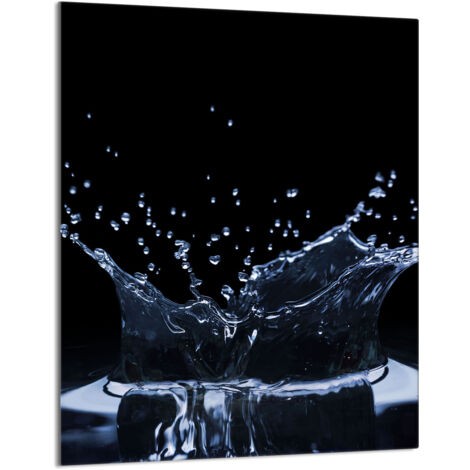 PLANCHE À DÉCOUPER EN VERRE 40x52 Eau