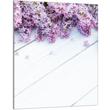 PLANCHE À DÉCOUPER EN VERRE 40x52 Lilas