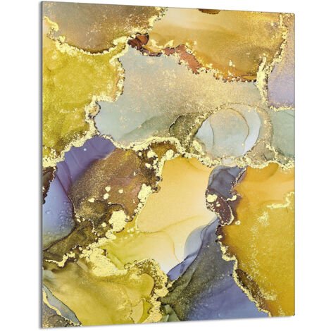 PLANCHE À DÉCOUPER EN VERRE 40x52 Marbre
