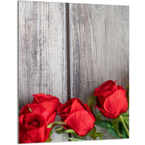 PLANCHE À DÉCOUPER EN VERRE 40x52 Roses