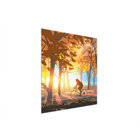 PLANCHE À DÉCOUPER EN VERRE 45x52 FORÊT