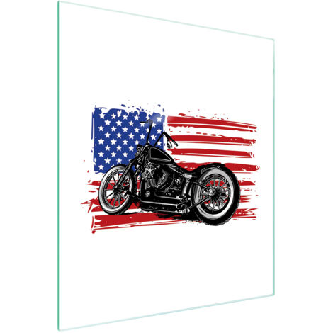PLANCHE À DÉCOUPER EN VERRE 45x52 MOTO