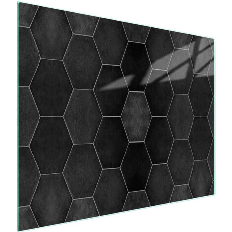 PLANCHE À DÉCOUPER EN VERRE 52x30 ASSIETTE