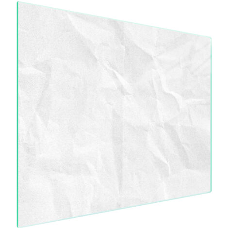 PLANCHE À DÉCOUPER EN VERRE 52x30 BLANC