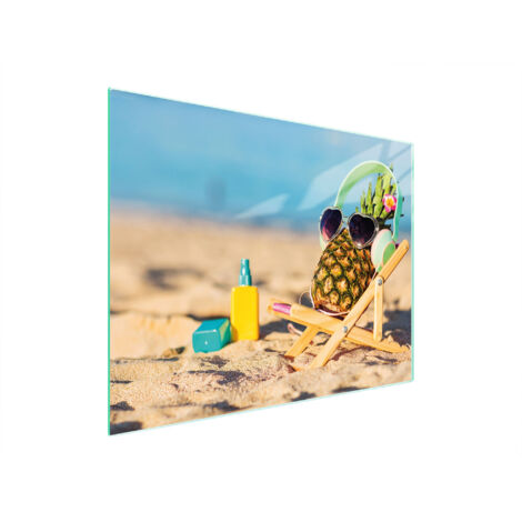 PLANCHE À DÉCOUPER EN VERRE 52x40 ANANAS