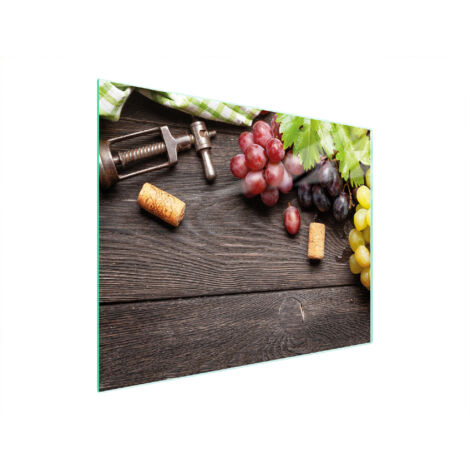 PLANCHE À DÉCOUPER EN VERRE 52x40 FRUITS