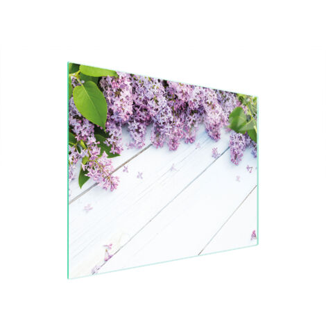PLANCHE À DÉCOUPER EN VERRE 52x40 LILAS
