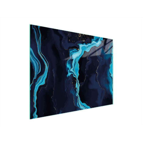 PLANCHE À DÉCOUPER EN VERRE 52x40 MARBRE