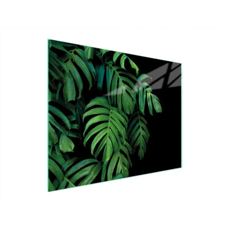 PLANCHE À DÉCOUPER EN VERRE 52x40 MONSTERA
