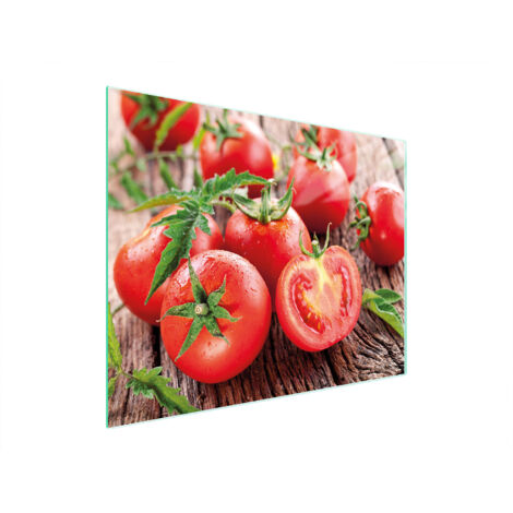 PLANCHE À DÉCOUPER EN VERRE 52x40 TOMATES