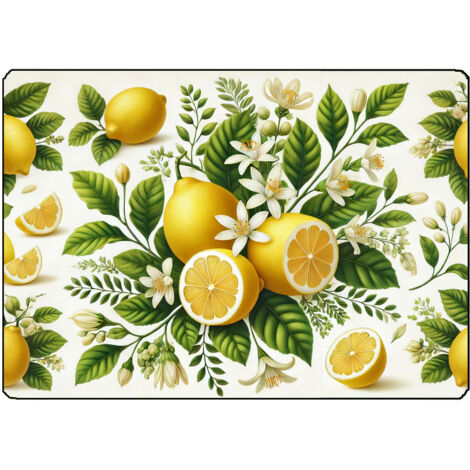 Planche à découper en verre trempé 28.5 x 20 cm – Impression par sublimation thermique – Couleurs éclatantes et durables – Pour cuisine moderne