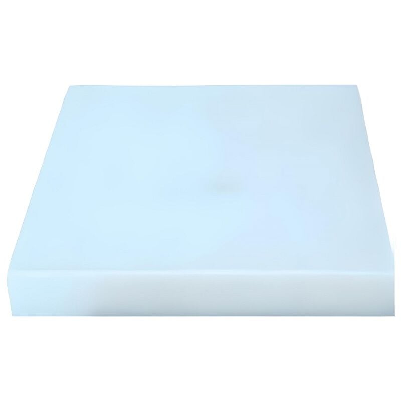 Planche à découper épaisse en fibre coloris blanc - Longueur 40 x Profondeur 40 x Hauteur 5 cm