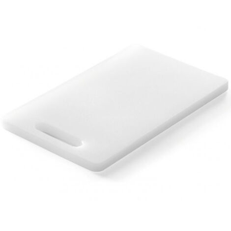 Planche à découper et à découper avec manche en PEHD 25x15cm - Hendi 826348