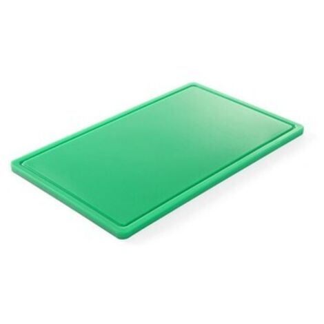 Planche à découper HACCP pour légumes GN 1/1 verte - Hendi 826034