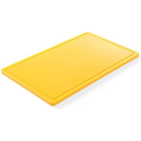 Planche à découper HACCP pour volaille GN 1/2 jaune - Hendi 826157