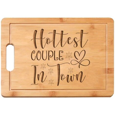 Planche à découper inscription tendre – Message gravé, cadeau amoureux