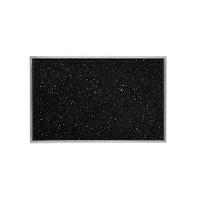 Planche à découper intégrée en granit Galaxy star CACGT001 - noir