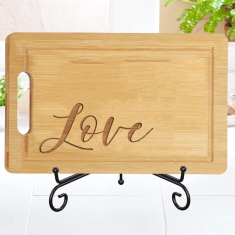 Planche à découper "LOVE" – Cadeau original gourmand