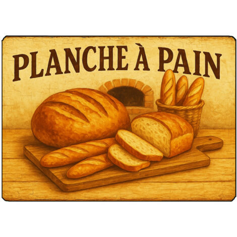 Planche à découper planche à pain  28,5 x 20 cm