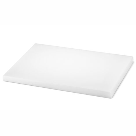 Planche à Découper Polyéthylène Haute Densité Blanche GN 1/2 - Pujadas