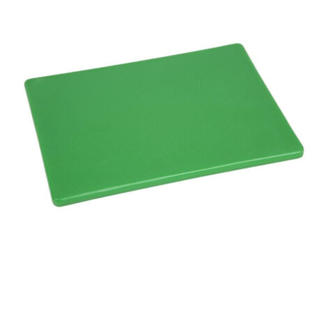 Planche à Découper Professionnelle Polyéthylène Verte 229 x 305 mm - Hygiplas