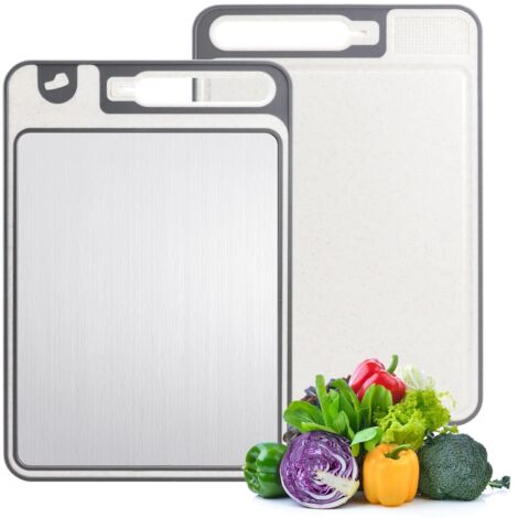 Planche à Découper En Titane Double Face - Hygiène & Durabilité En Cuisine