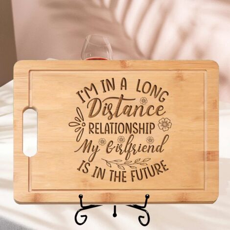Planche à découper "Ton parfum" – Message romantique gravé, cadeau unique