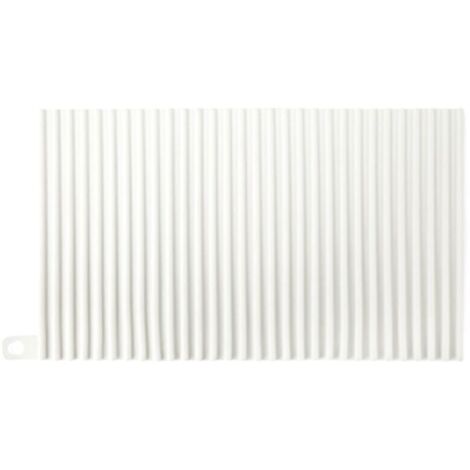 Planche à Laver Antidérapante Souple Washboard Compact Pour Linge Pour Voyage Et Usage Domestique Nettoyage -vêtements Et Chaussettes, blanc