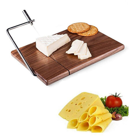 Planche à râper fromage avec coupe-beurre, base antidérapante et grille en acier inoxydable