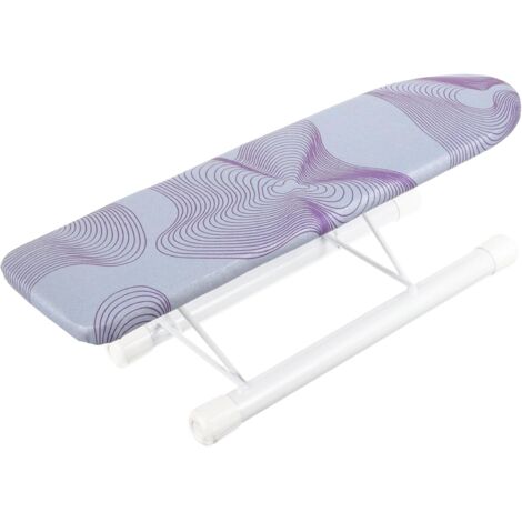 Planche à Repasser Compacte Portable pour Table Petite Planche de Repassage