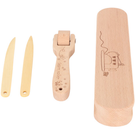Planche à repasser pour couture, presse-seam en bois poli pour points précis et finitions professionnelles en broderie.