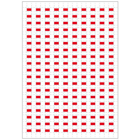 Planche A4 de 190 pictos en 10 x 10 mm Tableau système pour plan d'évacuation