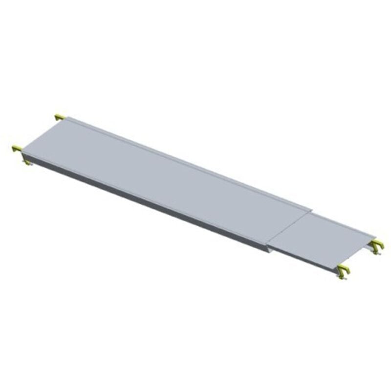 Dimos - Planche alu télescopique emboîtable l 2à3m l 30cm 3100 mm
