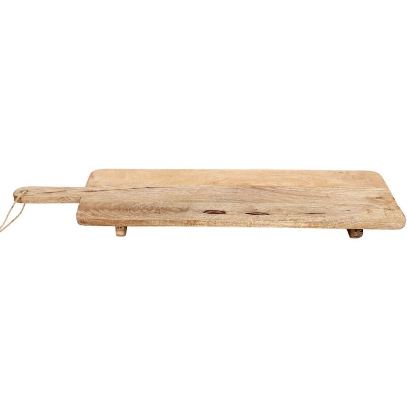 SIL - Planche apéro en bois de manguier 100 x 30 cm
