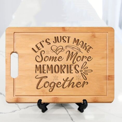 Planche bambou texte libre – Idée cadeau sur mesure pour anniversaire