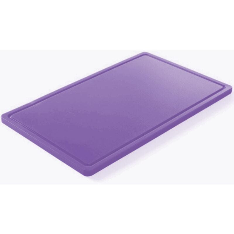 Planche à découper haccp pour personnes allergiques gn 1/2 violette Hendi 826164