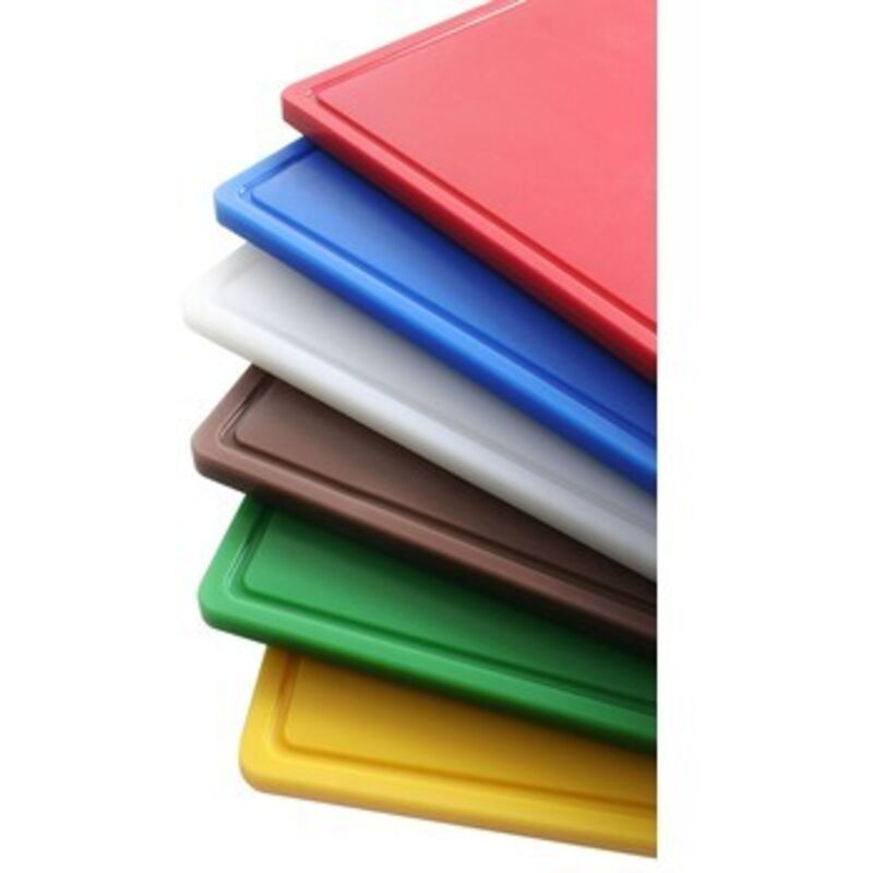 Planche à découper haccp pour charcuterie gn 1/1 marron Hendi 826041