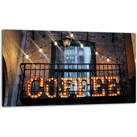 Planche  dcouper  assiette de verre 52x30 caf