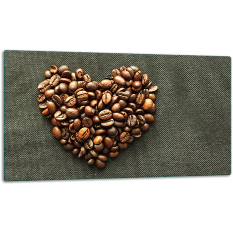 Planche  dcouper  assiette de verre 52x30 caf