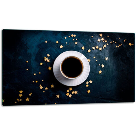 Planche  dcouper  assiette de verre 52x30 caf
