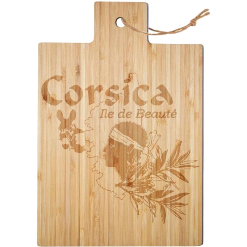 Planche à découper Corsica en bambou alimentaire