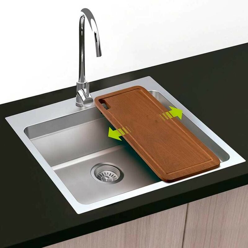 Planche à découper déplaçable 24 x 44 - Bois