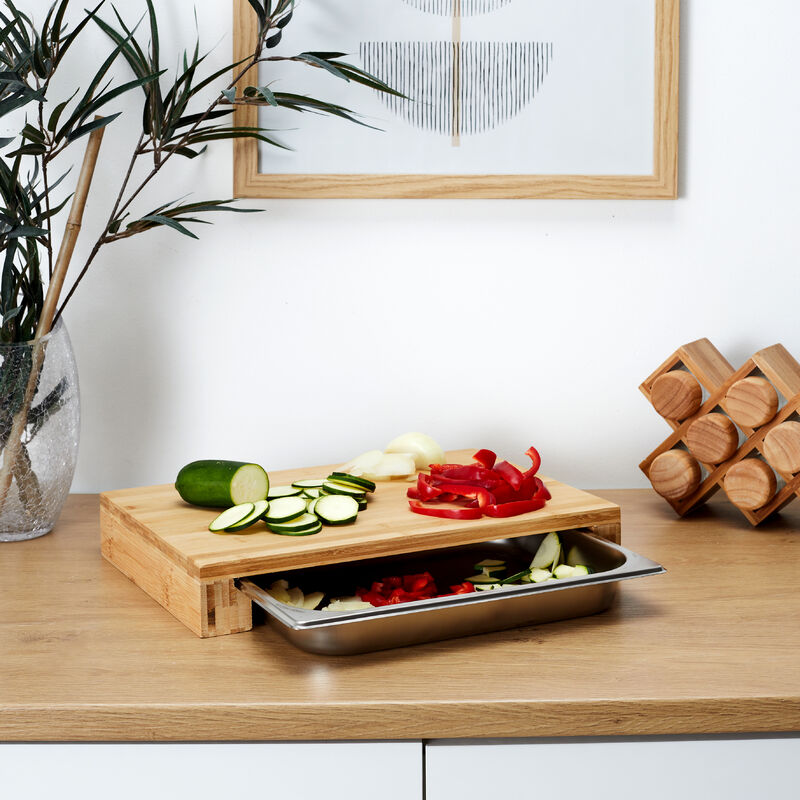 Planche A Decouper - tiroir integre 32.5X16.2X5.5