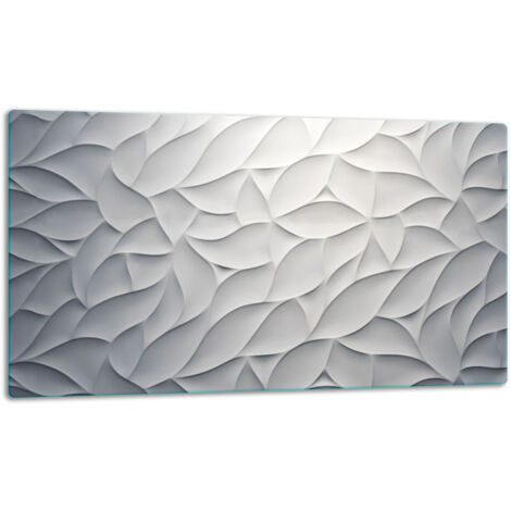 Planche  dcouper  plaque de verre 52x30 blanc