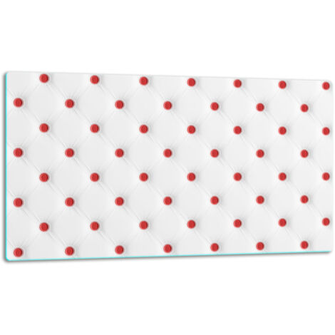 Planche  dcouper  plaque de verre 52x30 blanc